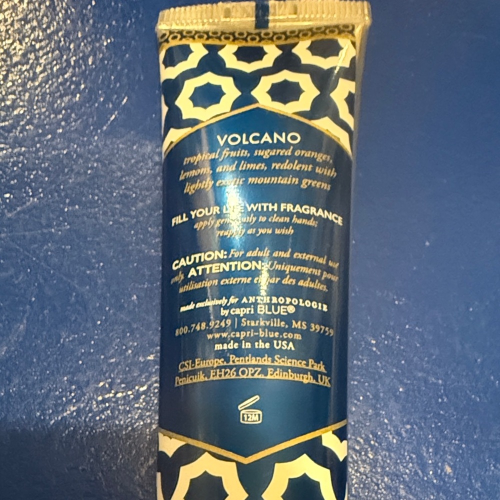 Capri Blue Mini Volcano Hand Cream 1.25 fl oz NIB - Picture 3 of 6